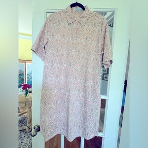 McLaughlin Cotton Shirtdress XL